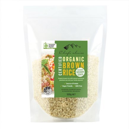 Chef's Choice Organic Brown Rice 500g