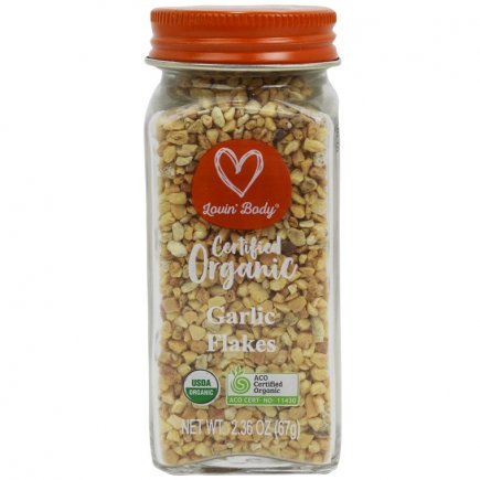 Lovin' Body Spice Organic Garlic Flakes