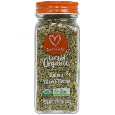 Lovin' Body Spice Organic Italian Mixed Herbs 20g