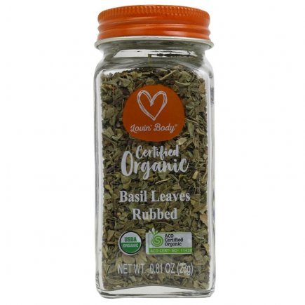 Lovin' Body Spice Organic Basil Leaves Rubbed 23g