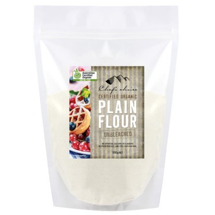 Chef's Choice Unbleached Plain Flour 500g