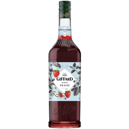 Giffard Syrup Strawberry (Fraise) 1L	