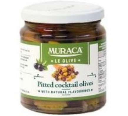 Muraca Pitted Cocktail Olives 280g