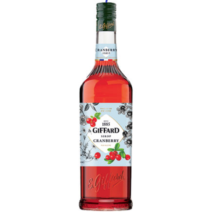 Giffard Syrup Cranberry 1L