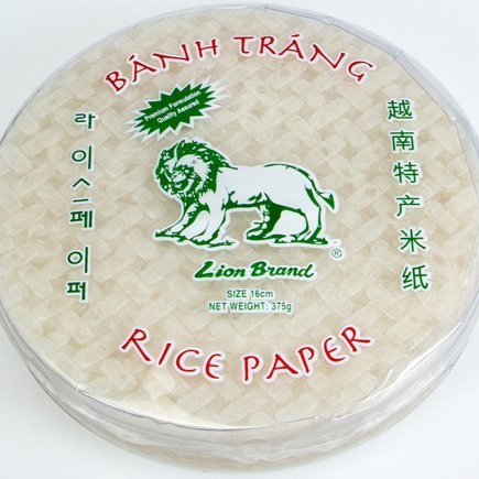 Lion Rice Paper Round 16cm 375g
