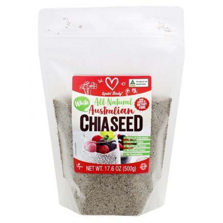Chef's Choice Aus White Chia Seeds 500g