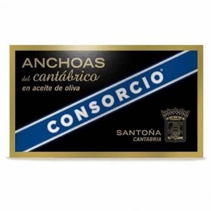 Consorcio Cantabrian Anchovies in Olive Oil 45g