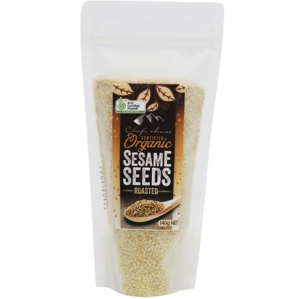 Chef's Choice Organic Sesame Seeds Roasted 140g
