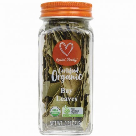 Lovin' Body Spice Organic Bay Leaves 9g