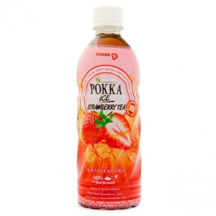 Pokka Ice Strawberry Tea 500Ml