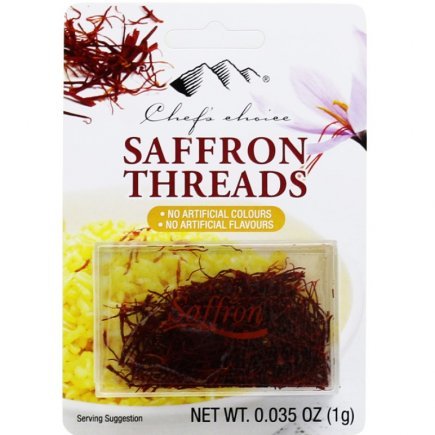 Chef's Choice Saffron Threads 1g Net