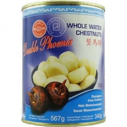 Double Phoenix Whole Water Chestnuts 567g